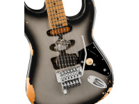 EVH Limited Edition Frankenstein Relic Series Maple Fingerboard Silverburst EVH Limited Edition Frankenstein Relic Series Maple Fingerboard Silverburst